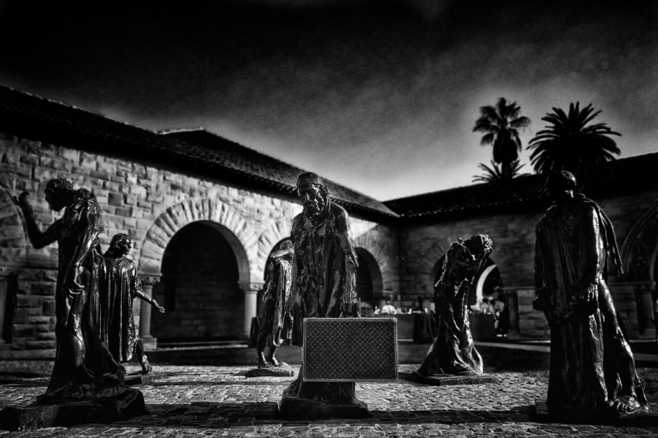 The Burghers of Calais, Rodin, Stanford